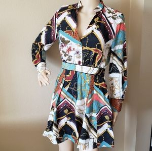 🔥ZARA Print Dress
